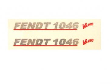 Fendt 1046 Vario Haubenbeschriftung